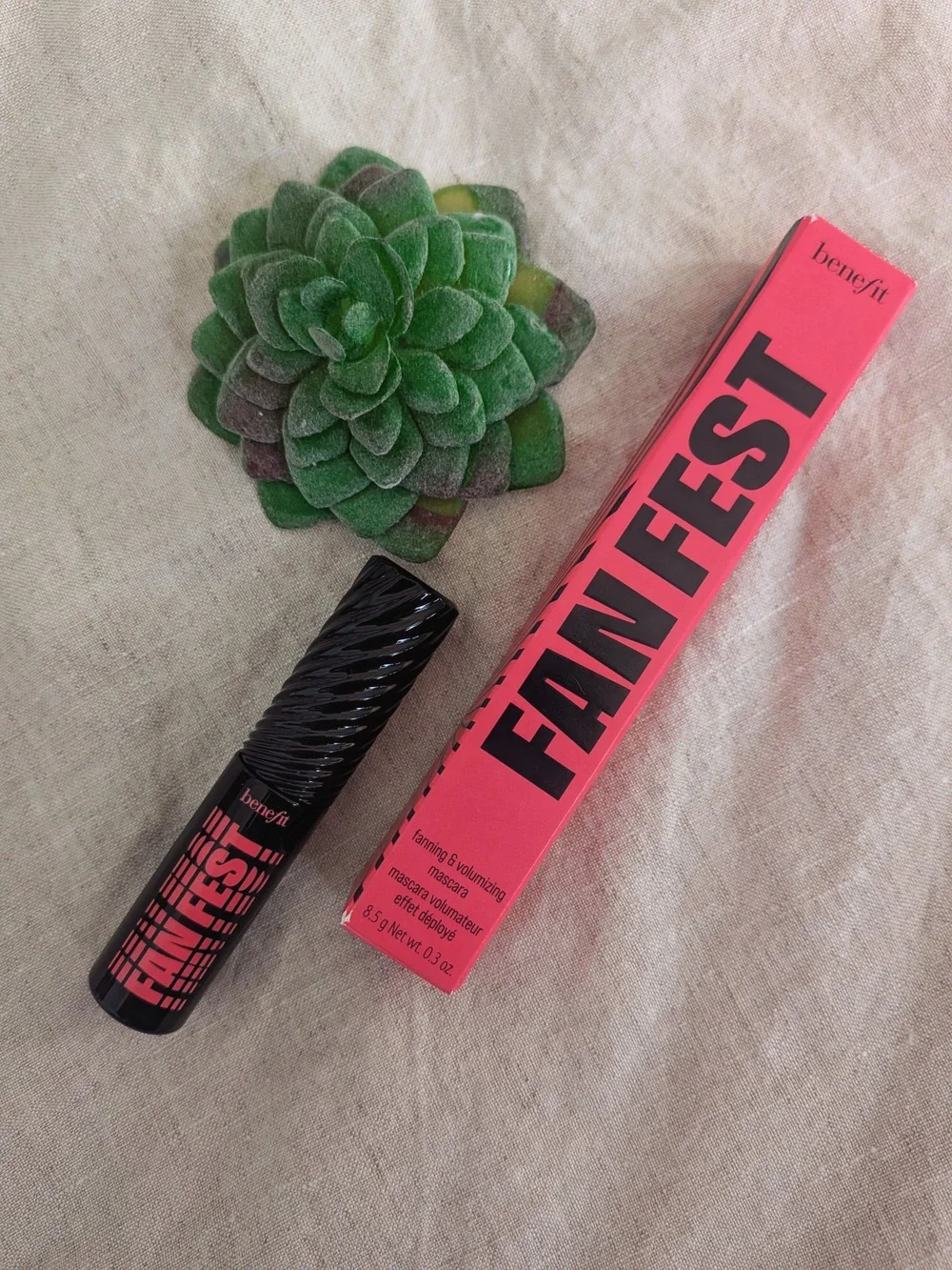 Benefit Cosmetics Black Fan Fest Mascara Full Size + Mini Duo NWT